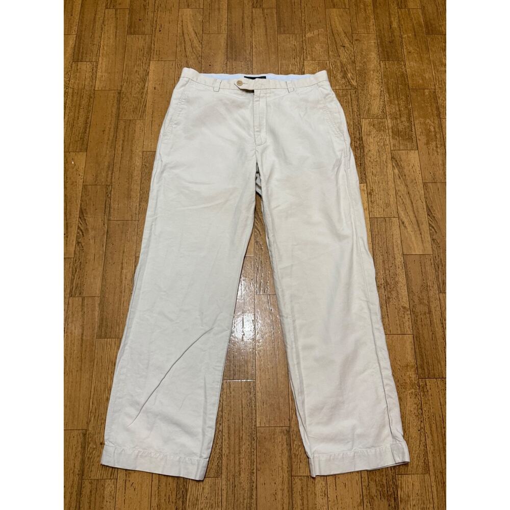 Banana Republic Pants Mens 34x32 White Linen Blend Casual Beach